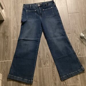 Michael Kors wide leg Denim